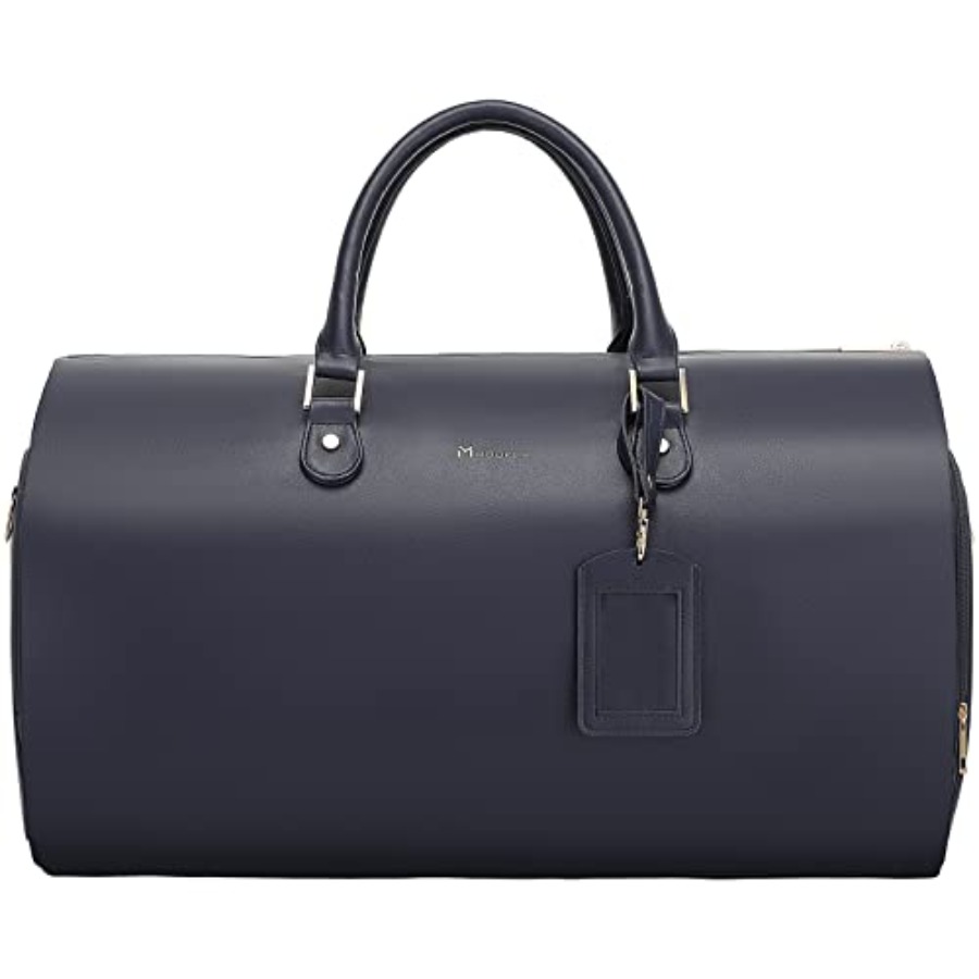 Women'S Bag - Women Convertible Leather Garment Bag with