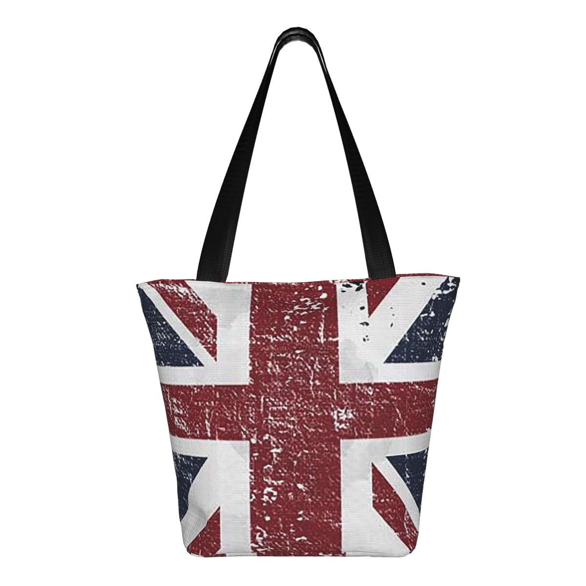 Women Bags In Uk - Distressed British Flag Black Grey Union