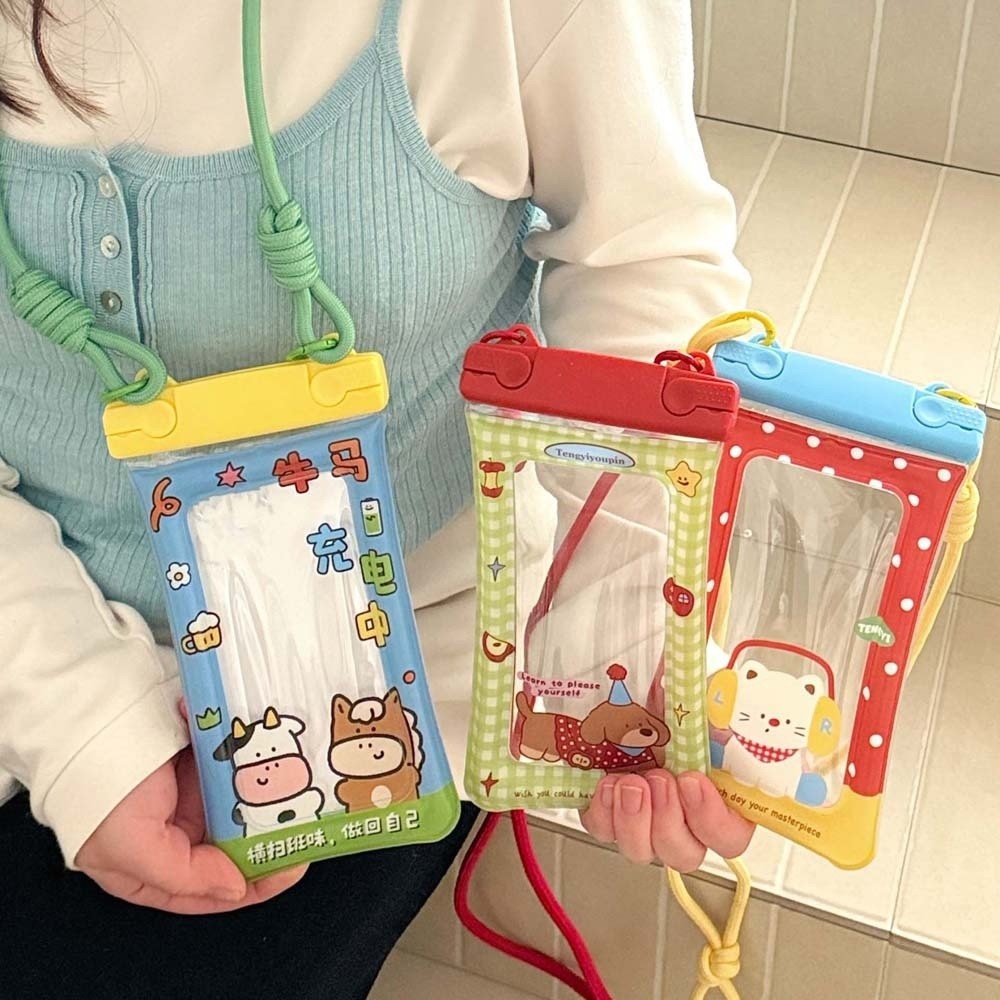 Adjustable Strap Waterproof Ph - Phone Bag Crossbody บทวิจารณ์และราคา