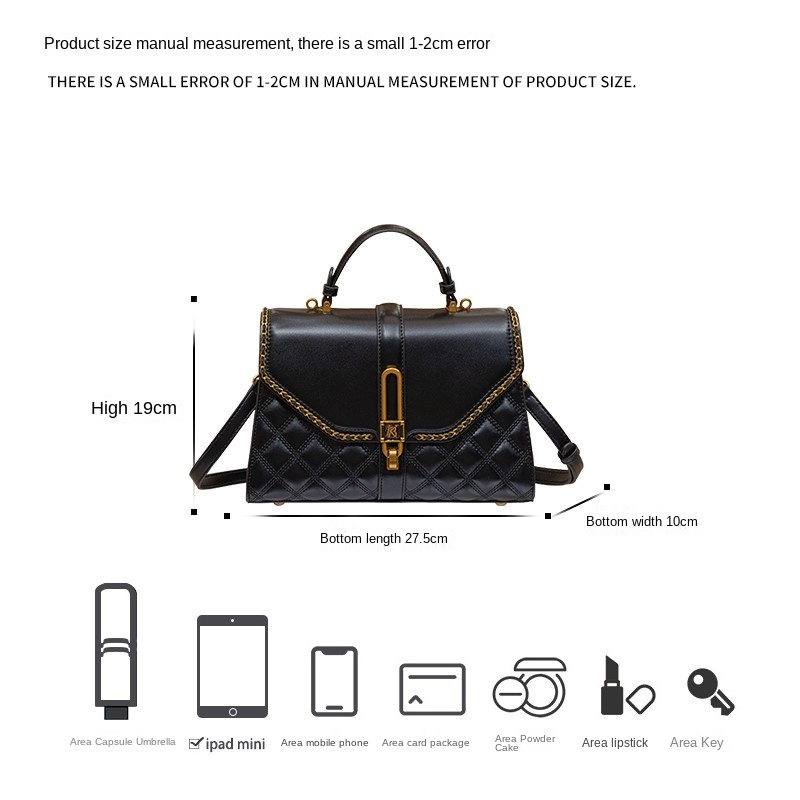 Light luxury brand women's dia - Women Bags High End Brands บทวิจารณ์และราคา