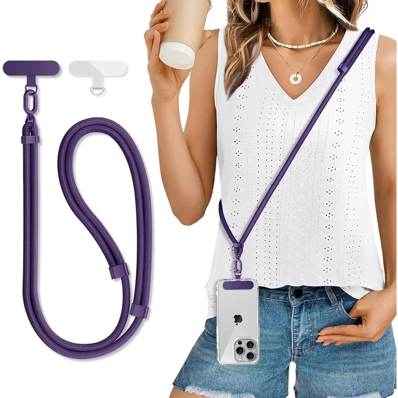 Universal Adjustable Phone Lan - Phone Bag Crossbody บทวิจารณ์และราคา