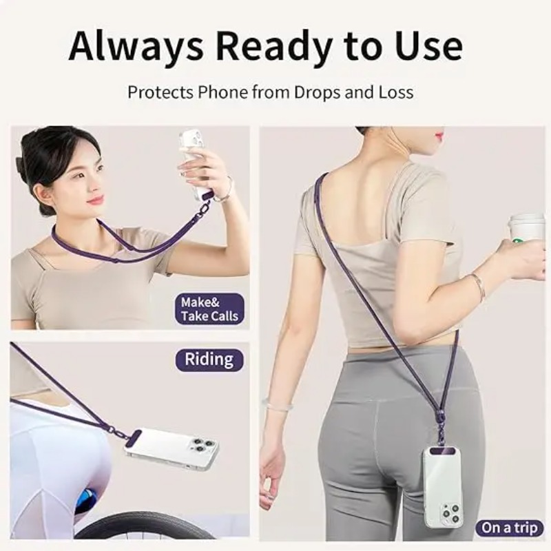Universal Adjustable Phone Lan - Phone Bag Crossbody บทวิจารณ์และราคา