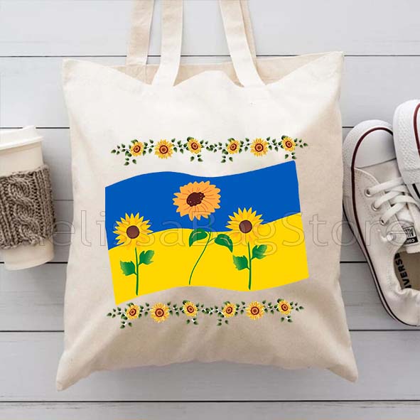 Sunflower Floral Uk-raine Gift - Women Bags In Uk บทวิจารณ์และราคา