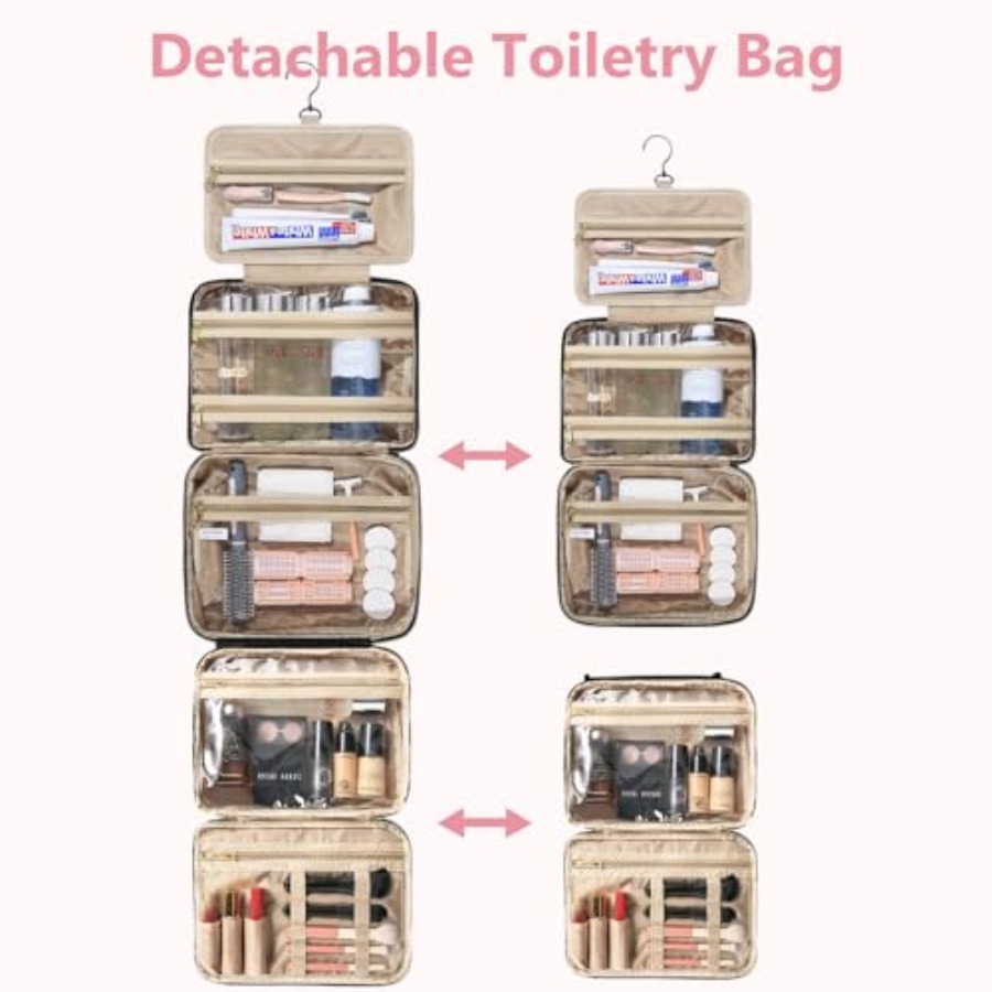 Detachable Travel Toiletry Bag - Women'S Bag บทวิจารณ์และราคา