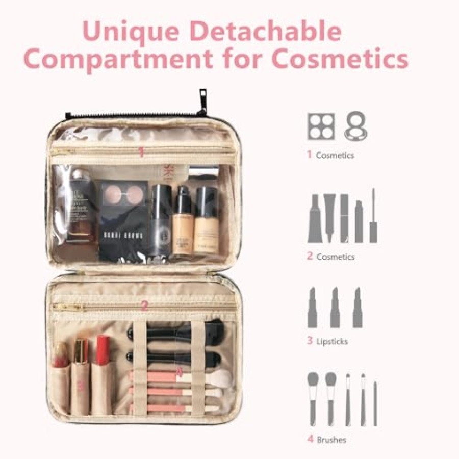 Detachable Travel Toiletry Bag - Women'S Bag บทวิจารณ์และราคา