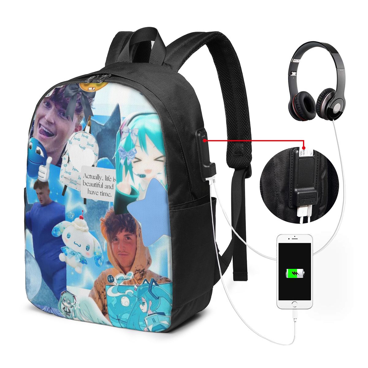 Caylus Backpack Travel Noteboo - Women Bags For College บทวิจารณ์และราคา