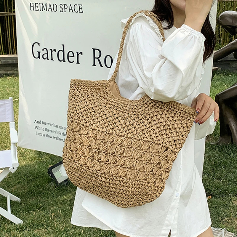 Casual Design Straw Weave Bags - Women Bags In Trend บทวิจารณ์และราคา
