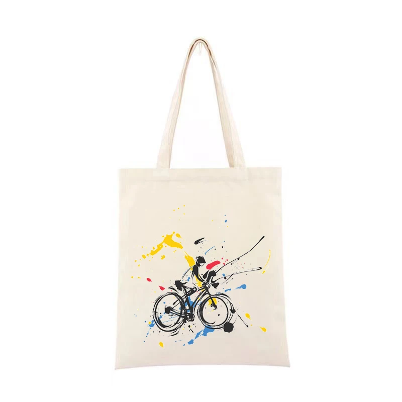 Cartoon Manga Tote Bag Manga T - Shopper Tote Canvas บทวิจารณ์และราคา