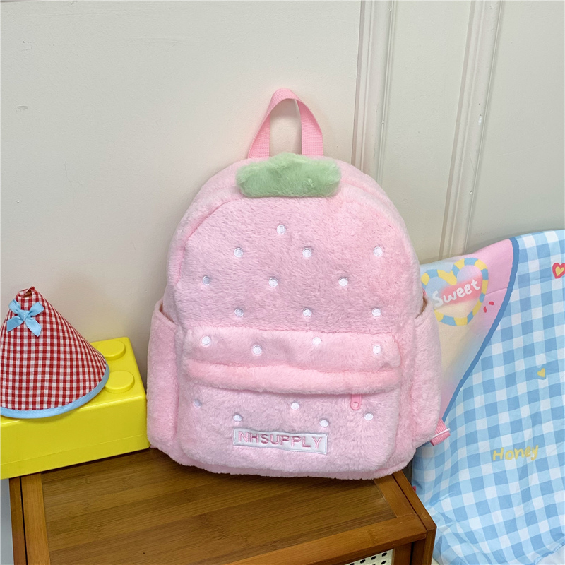 Plush Strawberry Classic Solid - Women Bags For Sale บทวิจารณ์และราคา