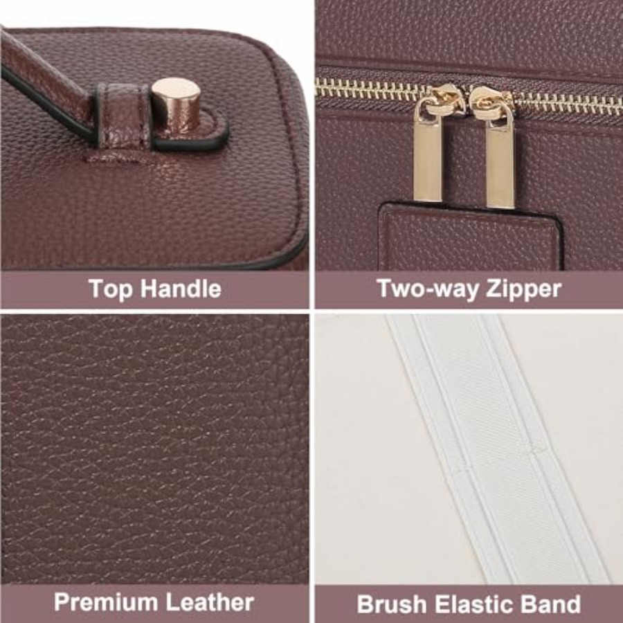 Makeup Bag Vanity Case for Wom - Women Vanity Bags บทวิจารณ์และราคา