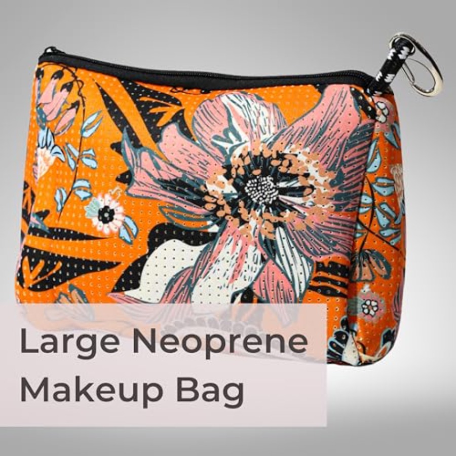 Brand Large Makeup Bag with Zi - Women'S Bag บทวิจารณ์และราคา