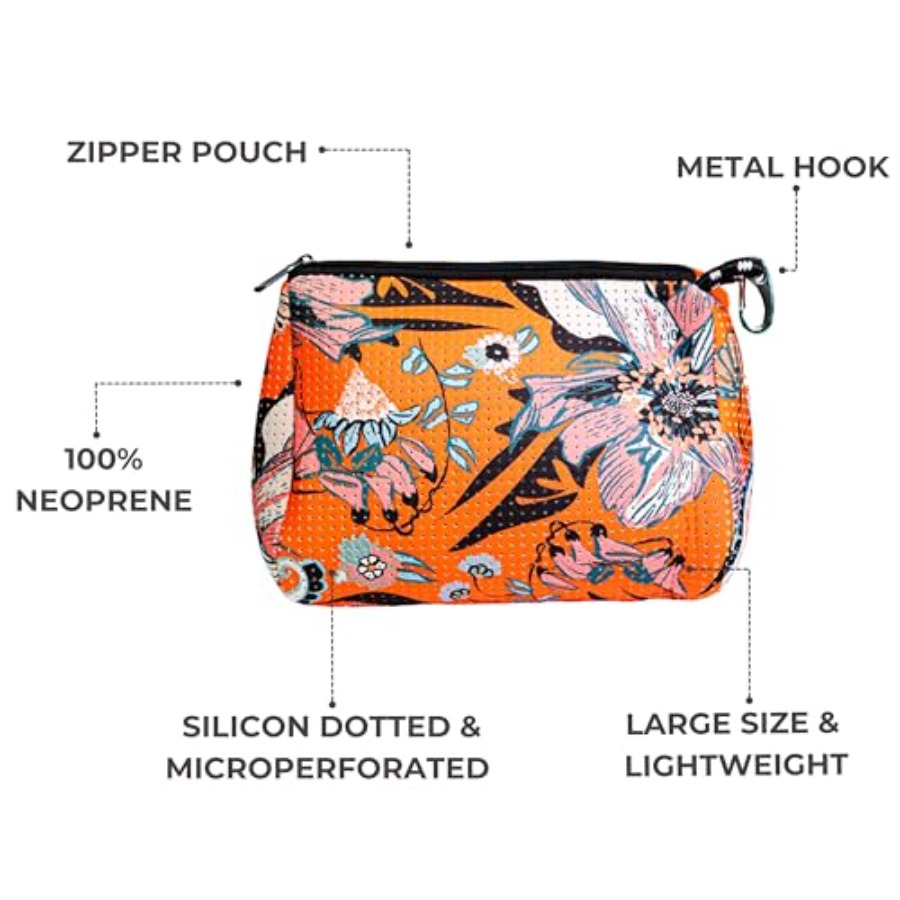 Brand Large Makeup Bag with Zi - Women'S Bag บทวิจารณ์และราคา