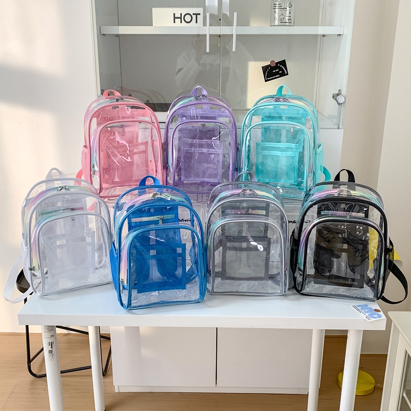 PVC Transparent Zipper Large C - Women Bags For Sale บทวิจารณ์และราคา