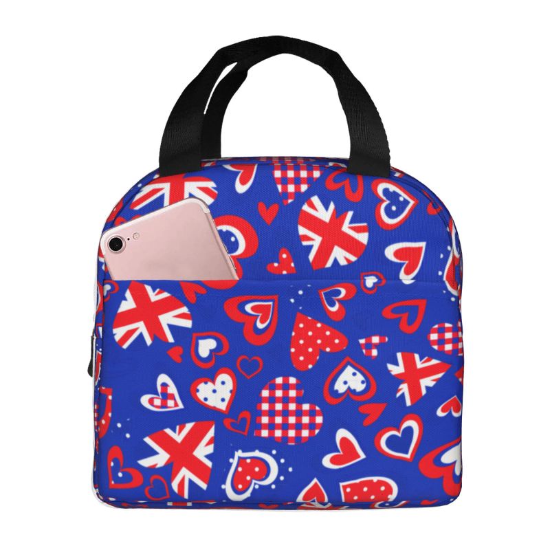 Flag Of The UK Insulated Lunch - Women Bags In Uk บทวิจารณ์และราคา