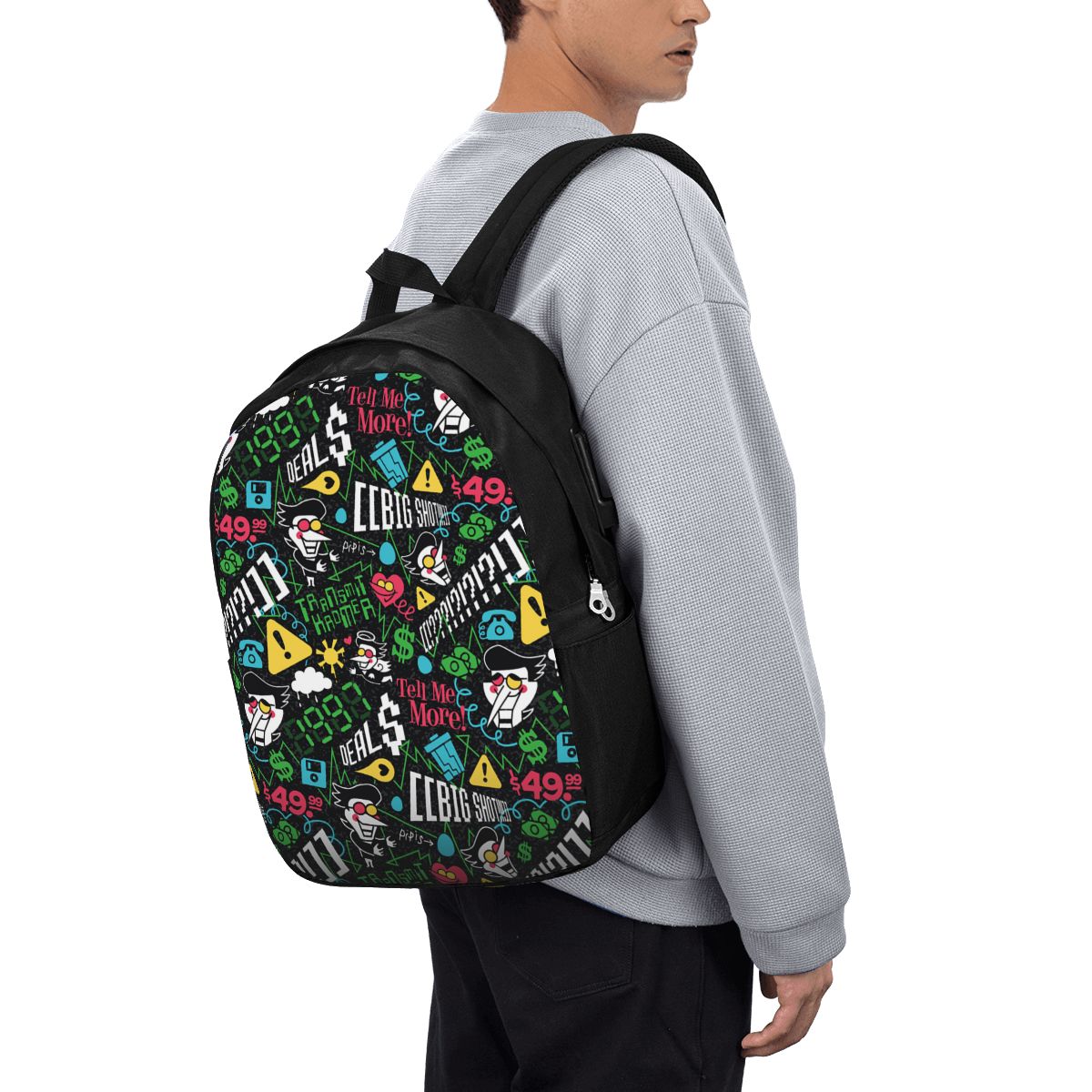 Deltarune SPAMTON G Backpack T - Women Bags For College บทวิจารณ์และราคา