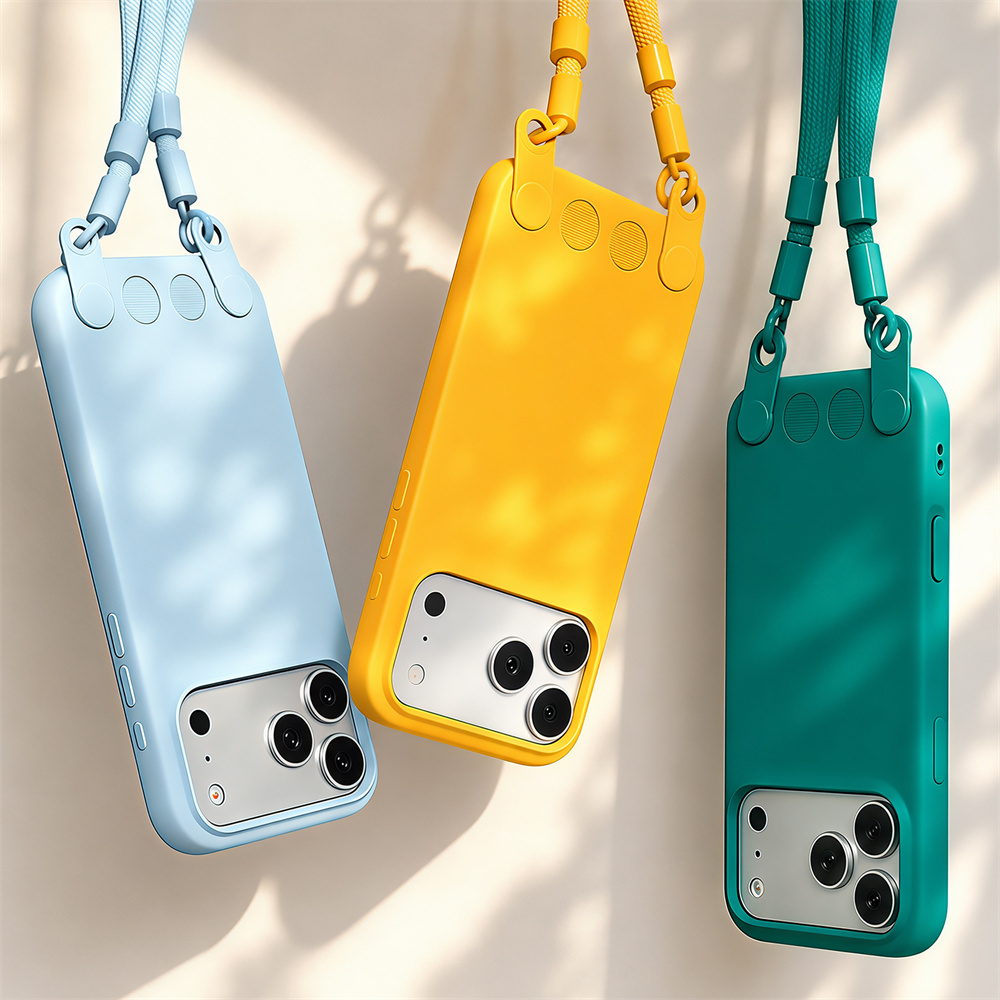 Crossbody Lanyard Matte Liquid - Phone Bag Crossbody บทวิจารณ์และราคา