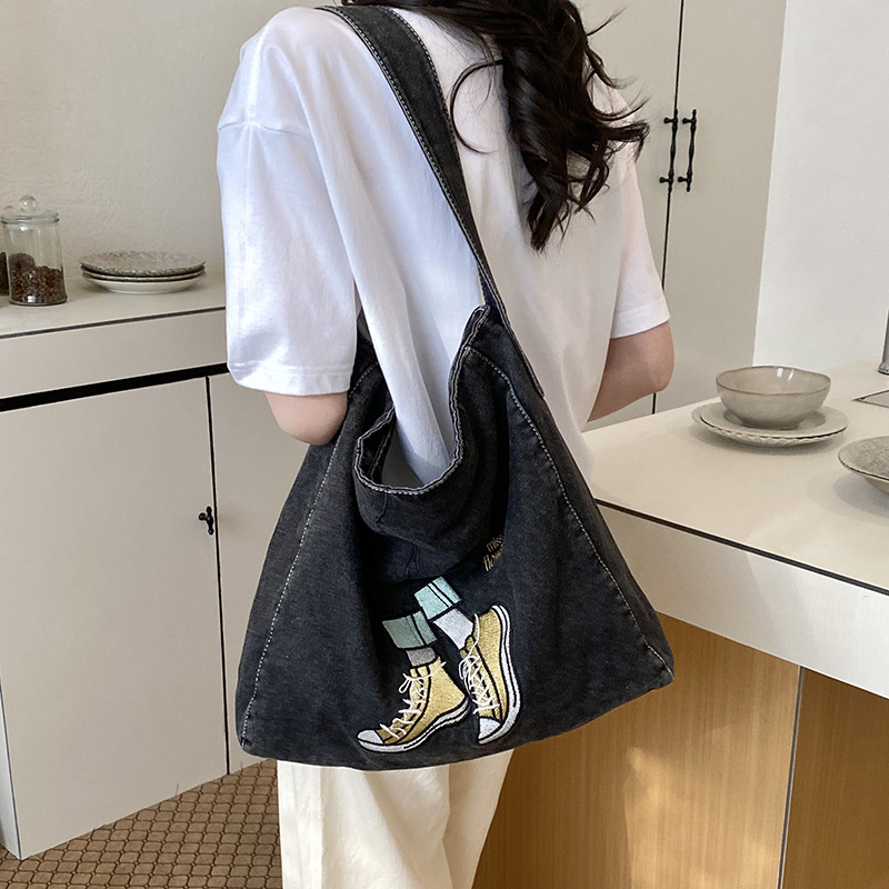 Large Size Bags Luxury Canvas  - Women Bags In Trend บทวิจารณ์และราคา