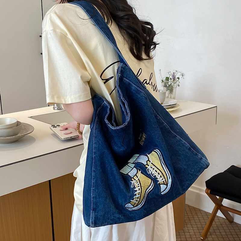 Large Size Bags Luxury Canvas  - Women Bags In Trend บทวิจารณ์และราคา