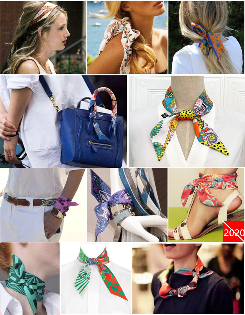 Horse Plaid Skinny Scarf Women - Women Bags Online บทวิจารณ์และราคา