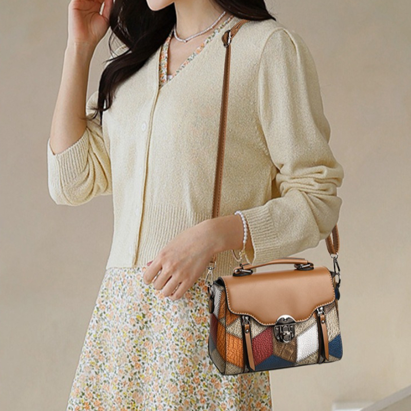 Retro Multi Tone Leather Large - Women'S Bags Top 10 บทวิจารณ์และราคา