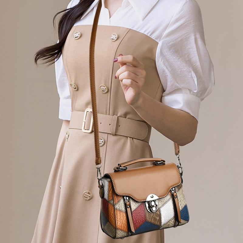 Retro Multi Tone Leather Large - Women'S Bags Top 10 บทวิจารณ์และราคา