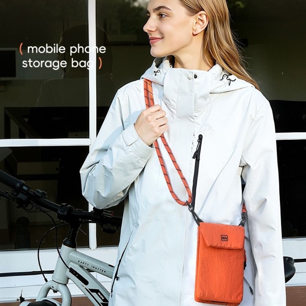 Fashion Nylon Mobile Phone Bag - Phone Bag Crossbody บทวิจารณ์และราคา