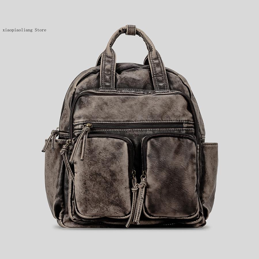Luxury Soft Washed Pu Leather  - Women Bags In Trend บทวิจารณ์และราคา