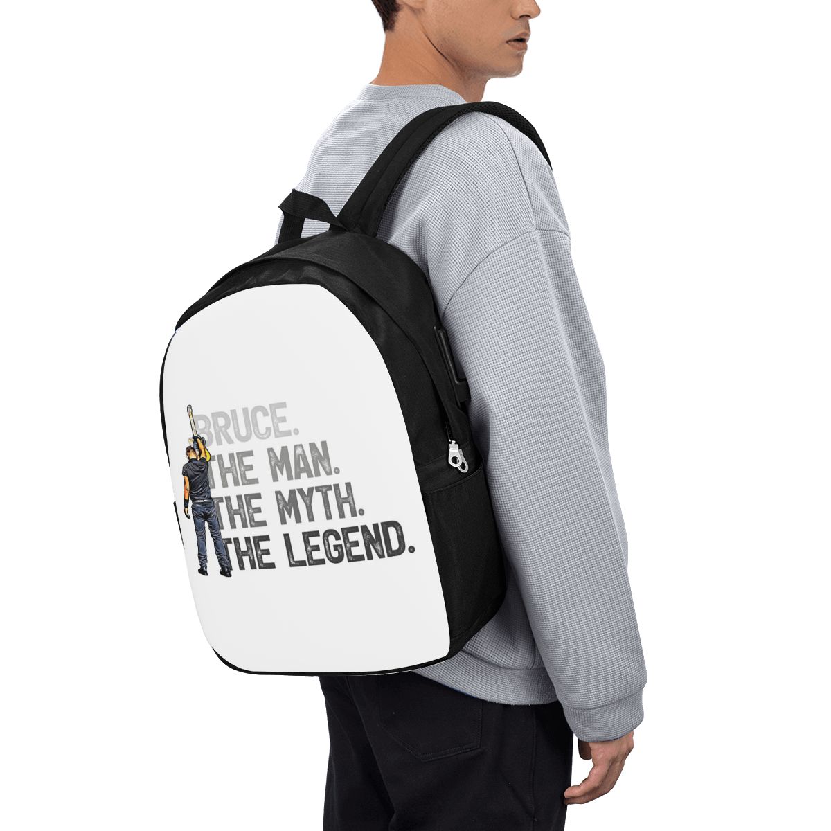 Bruce Springsteen Backpack Tra - Women Bags For College บทวิจารณ์และราคา