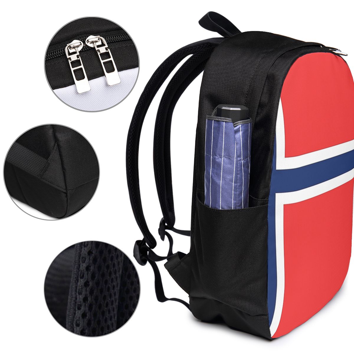 Norway Flag Backpack Travel No - Women Bags For College บทวิจารณ์และราคา