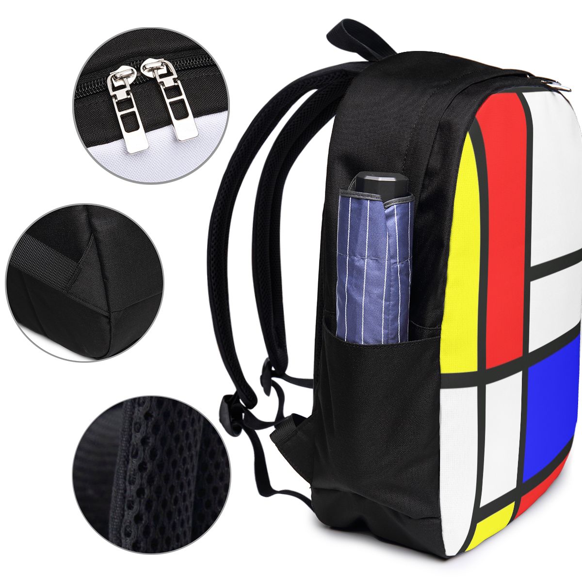 Piet Mondrian Composition  Bac - Women Bags For College บทวิจารณ์และราคา