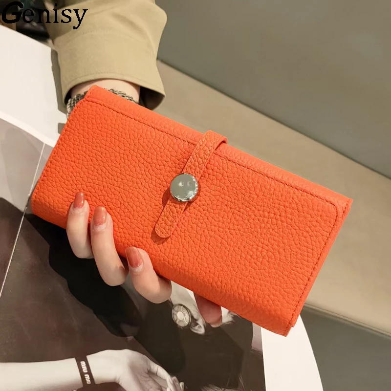Genuine Leather Wallet Women L - Women'S Bags Top 10 บทวิจารณ์และราคา
