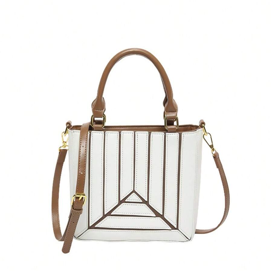 Geometric Panel Structured Top - Women'S Bags Top 10 บทวิจารณ์และราคา