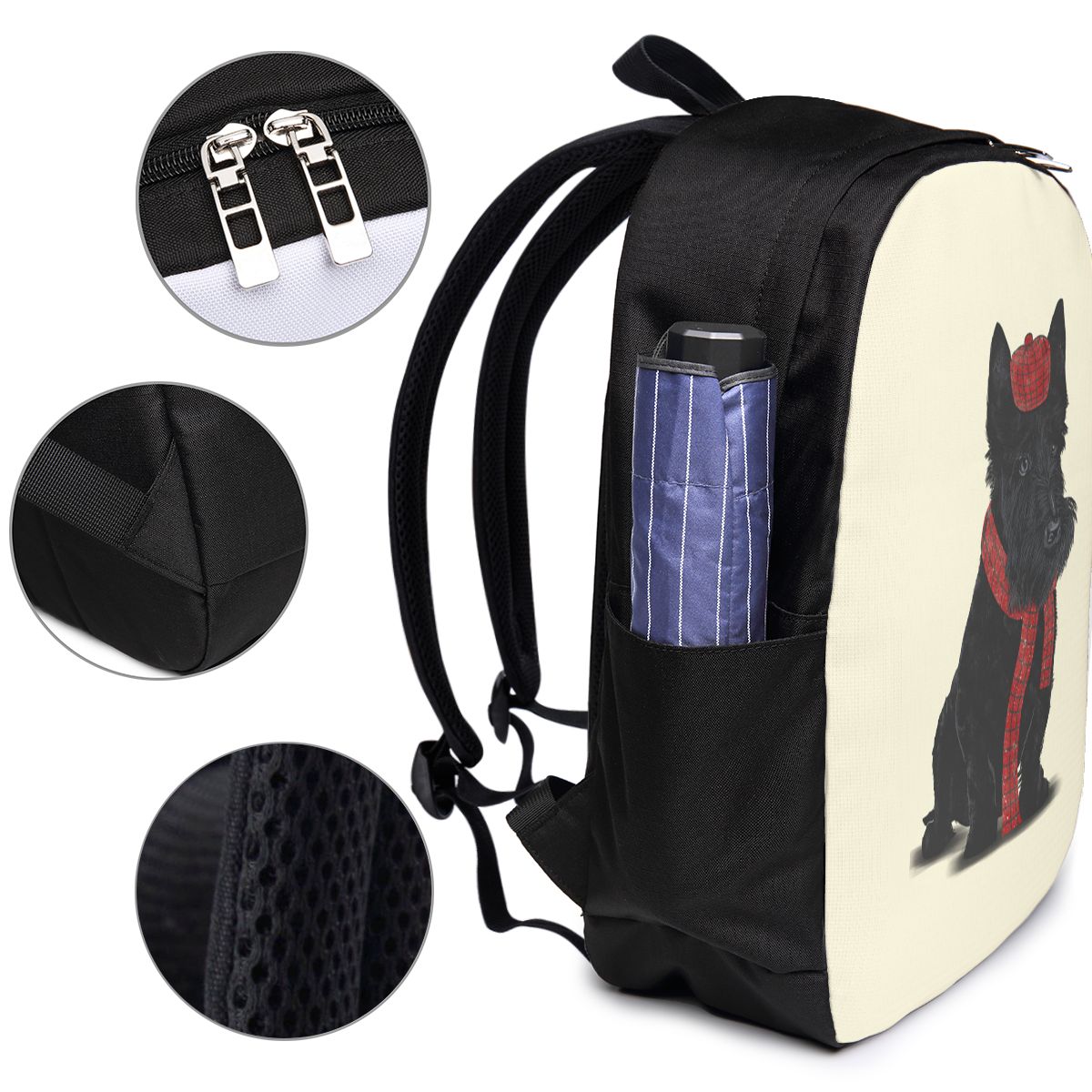 I Love My Scotties Dog 3 Backp - Women Bags For College บทวิจารณ์และราคา