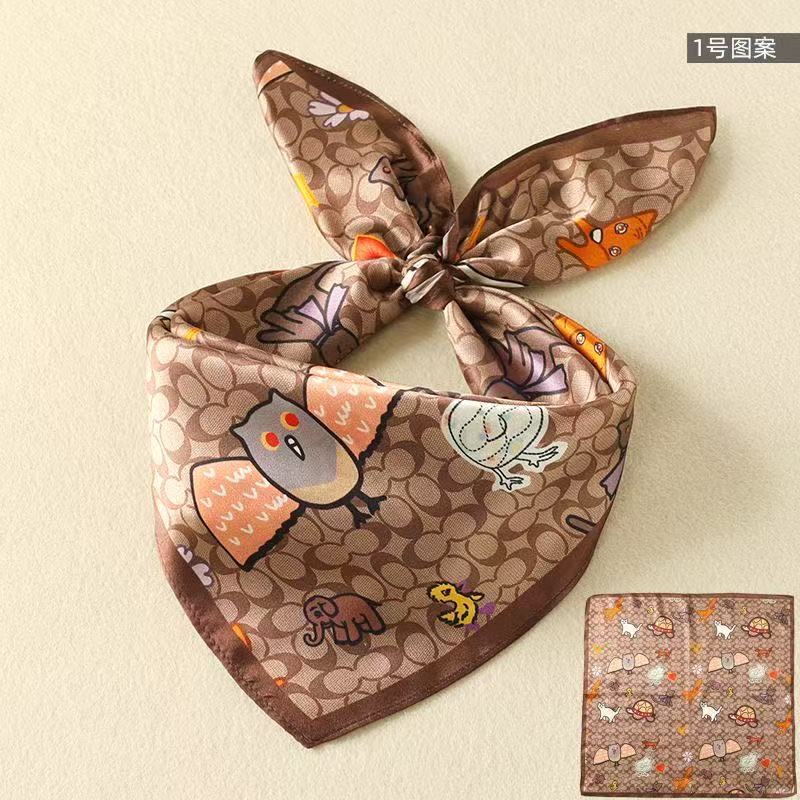 New Silk Square Scarf Women Lu - Women Bags Online บทวิจารณ์และราคา