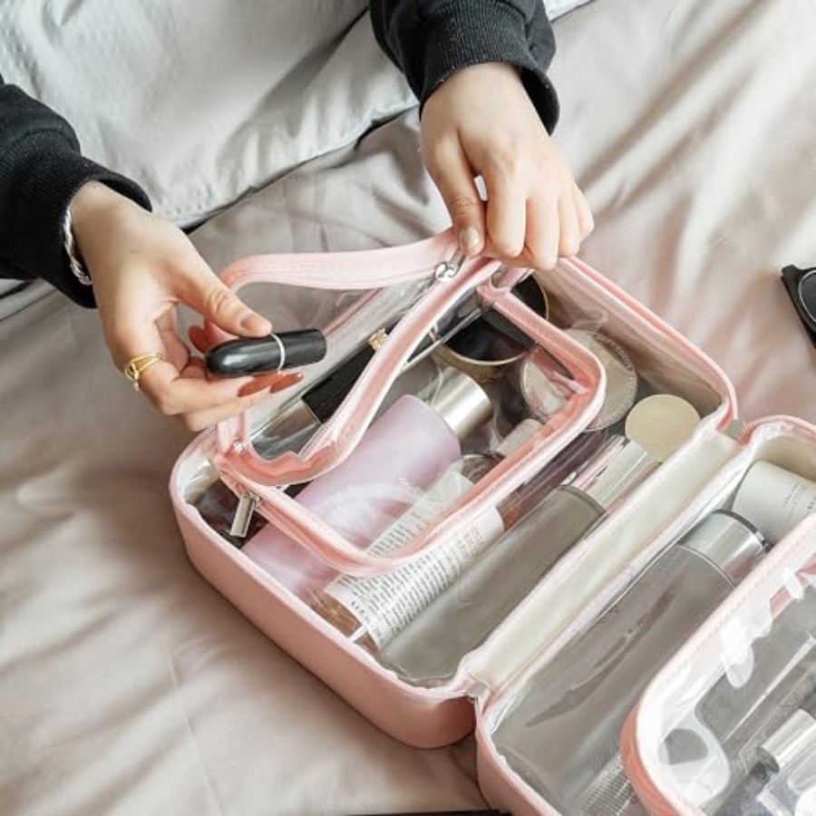 TSA Approved Toiletry Bag, Cle - Women'S Bag บทวิจารณ์และราคา