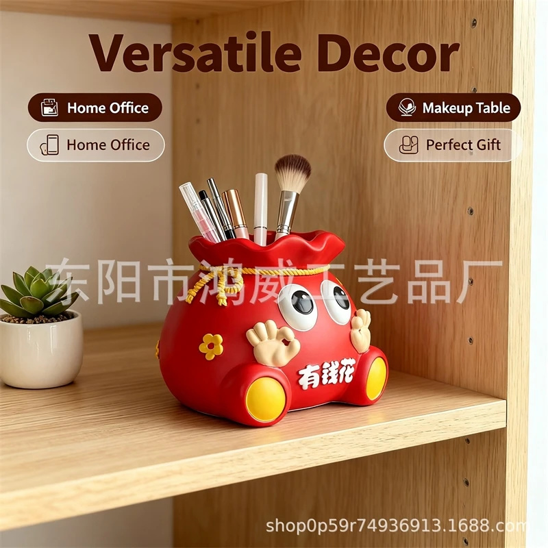Cute Money Bag Pen Holder Resi - Women Vanity Bags บทวิจารณ์และราคา