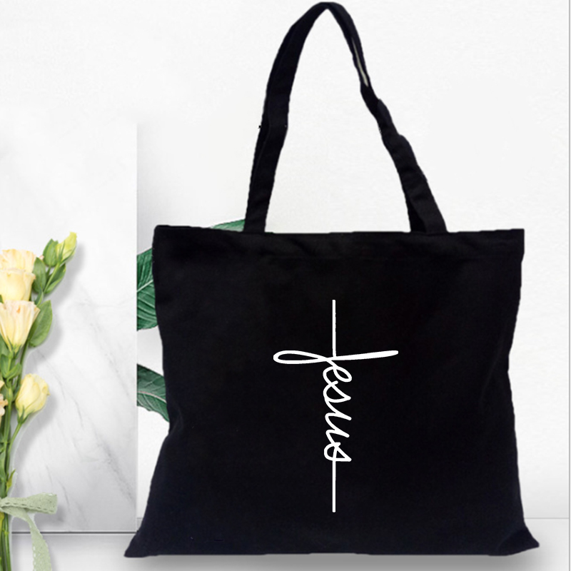 Fashion Women Shopping Bag Can - Shopper Tote Canvas บทวิจารณ์และราคา