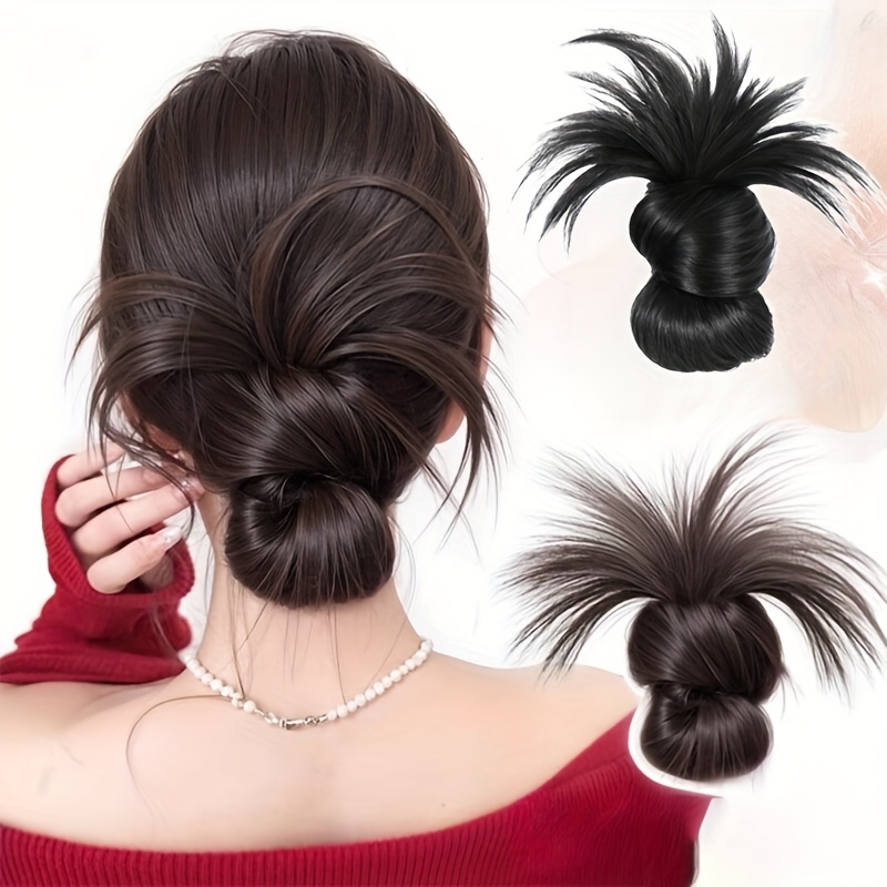 Low Synthetic Bun Ponytail Hai - Women Bags Daily Use บทวิจารณ์และราคา