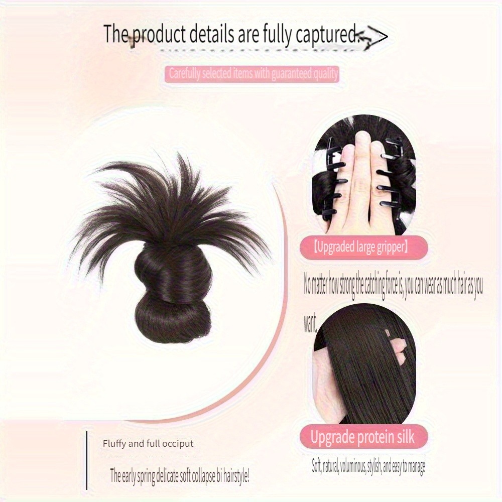 Low Synthetic Bun Ponytail Hai - Women Bags Daily Use บทวิจารณ์และราคา