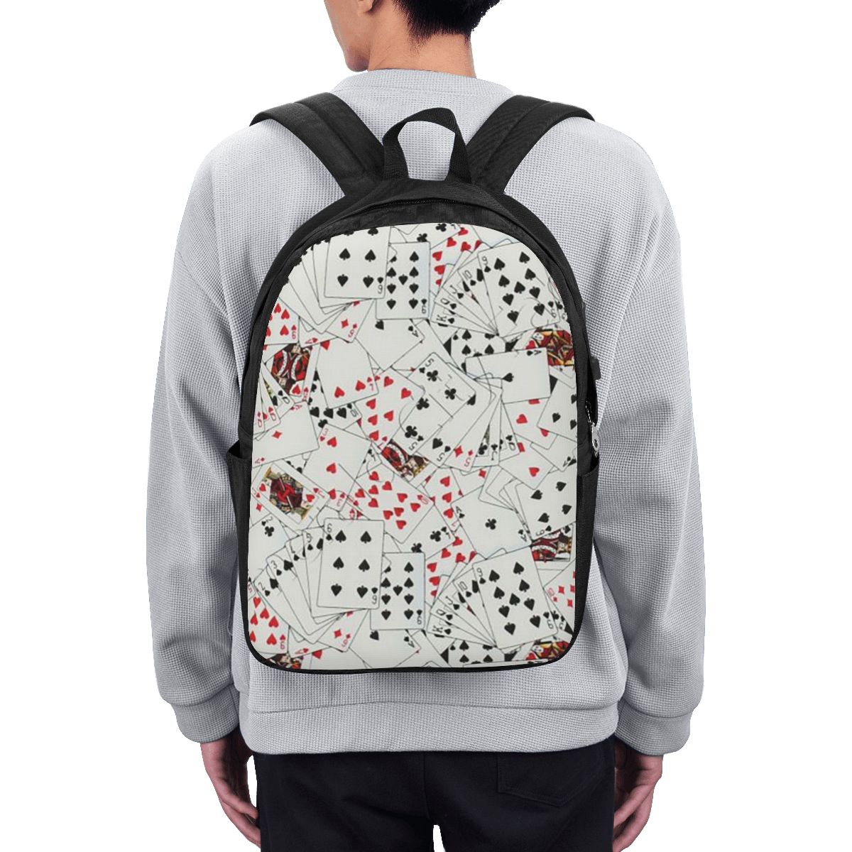 Playing Cards Poker Print Back - Women'S Bag บทวิจารณ์และราคา