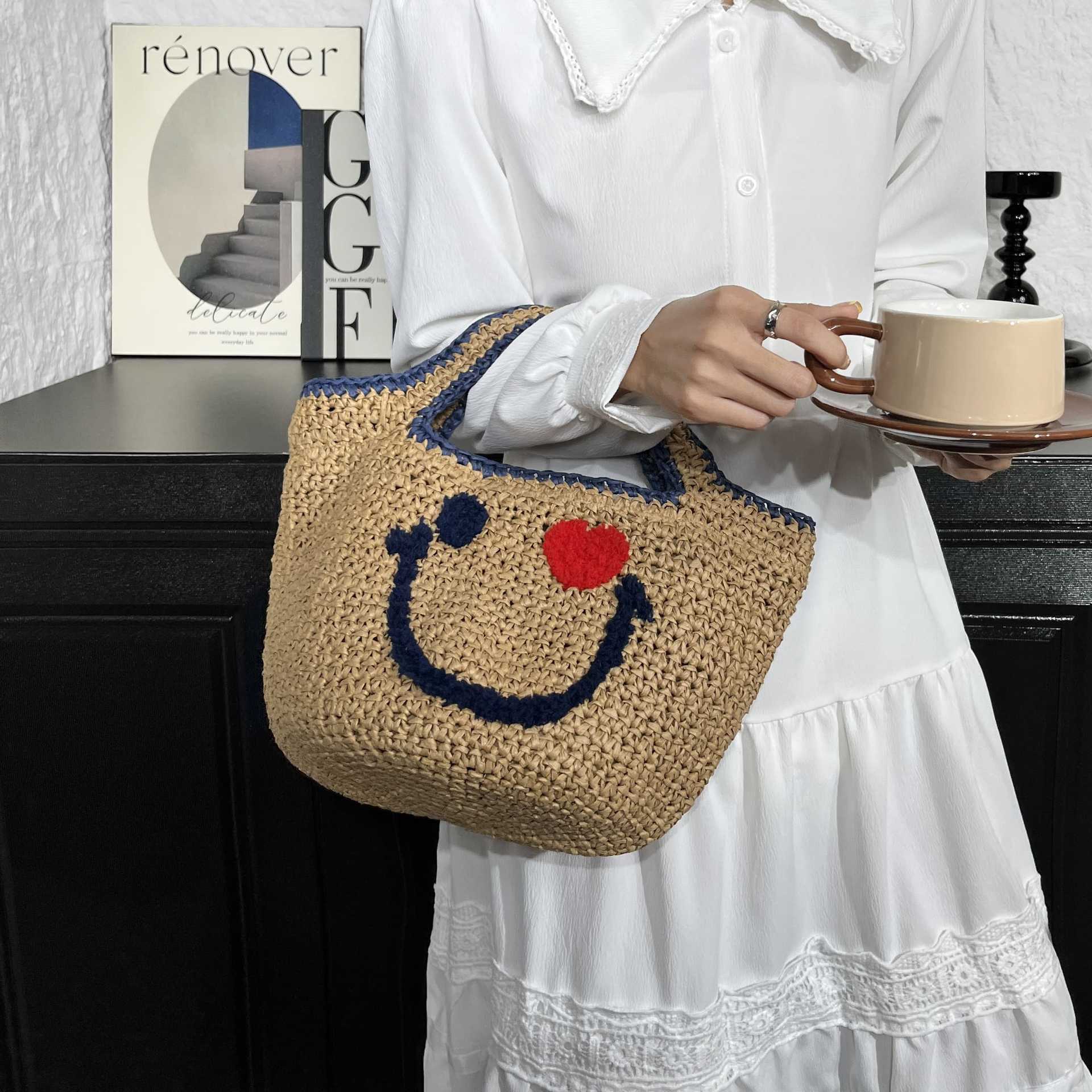 New Basket Straw Woven Handbag - Women'S Bags Top 10 บทวิจารณ์และราคา