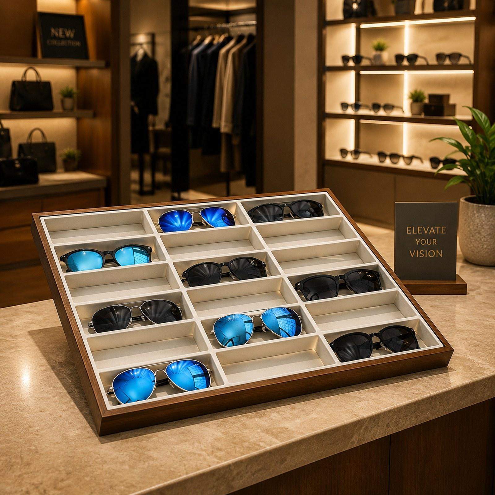 Sunglasses Storage Organizer 1 - Women Vanity Bags บทวิจารณ์และราคา