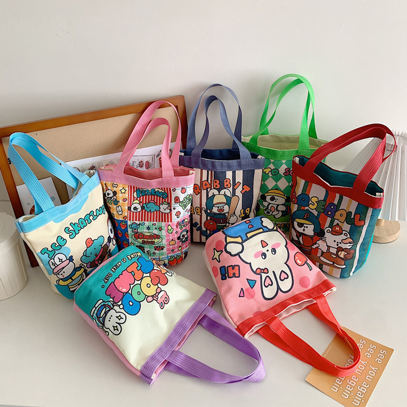 Casual Canvas Bucket Bag Tote  - Shopper Tote Canvas บทวิจารณ์และราคา