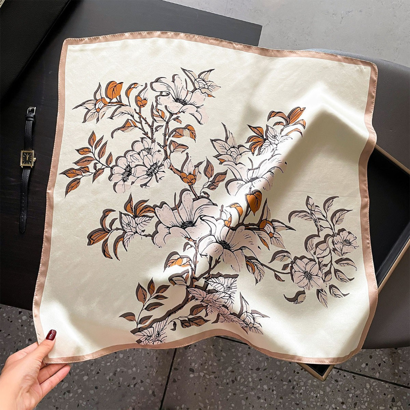100% Mulberry Silk Scarf Chine - Women Bags Daily Use บทวิจารณ์และราคา