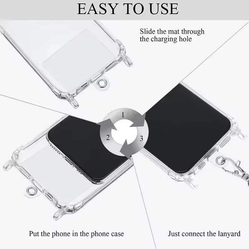 10/1pcs Universal Phone Tether - Phone Bag Crossbody บทวิจารณ์และราคา