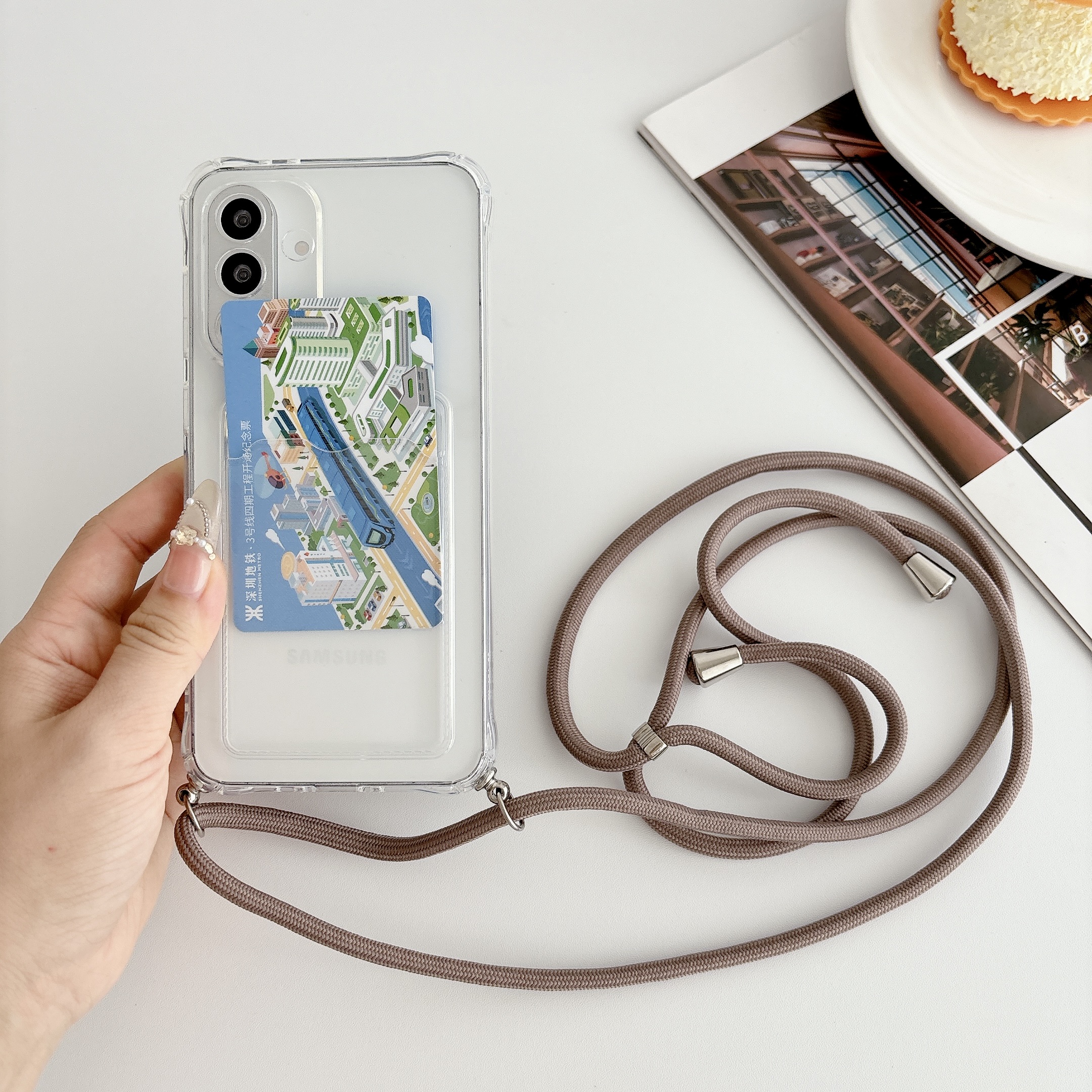 With Card Slot Clear Phone Cas - Phone Bag Crossbody บทวิจารณ์และราคา