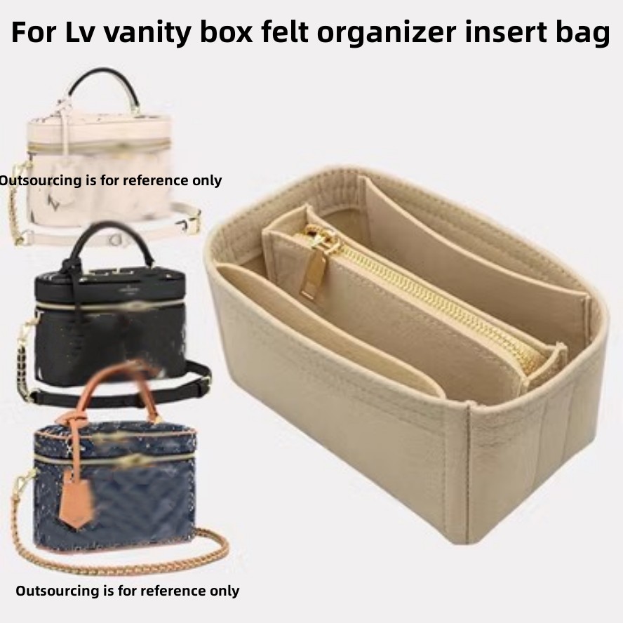 For VANITY Felt Insert Bag Org - Women Vanity Bags บทวิจารณ์และราคา