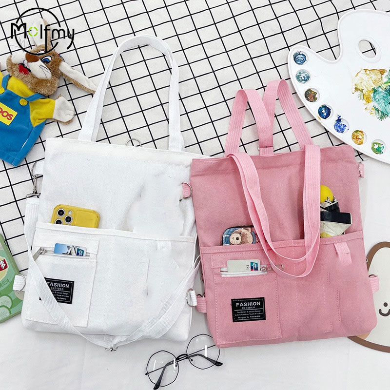 New Women's Crossbody Handbag  - Shopper Tote Canvas บทวิจารณ์และราคา
