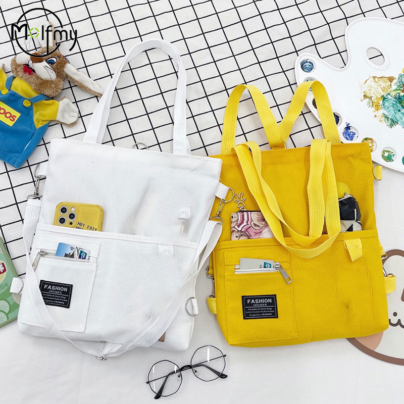 New Women's Crossbody Handbag  - Shopper Tote Canvas บทวิจารณ์และราคา