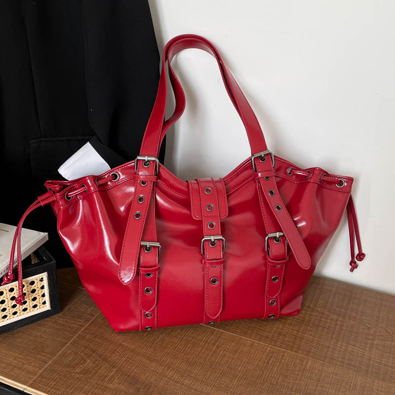 Y2K Gothic Rivet Adjustable St - Women Bags For Sale บทวิจารณ์และราคา